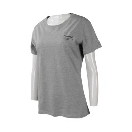 T839 度身訂做女裝圓領T恤 網上下單女裝短袖T恤 設計周年活動 週年紀念T恤生產商     灰色 T839 度身訂做女裝圓領T恤 網上下單女裝短袖T恤 設計周年活動 週年紀念T恤生產商     灰色